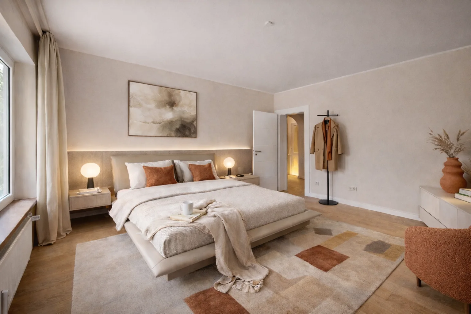 Master Suite — Bogenhausen apartment, Munich
