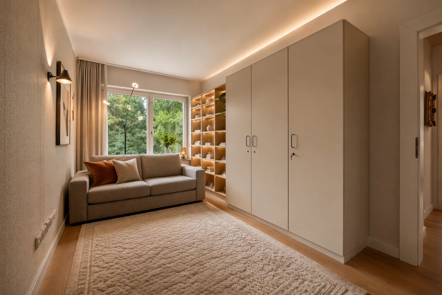 Study & Guest Room — Bogenhausen apartment, Munich
