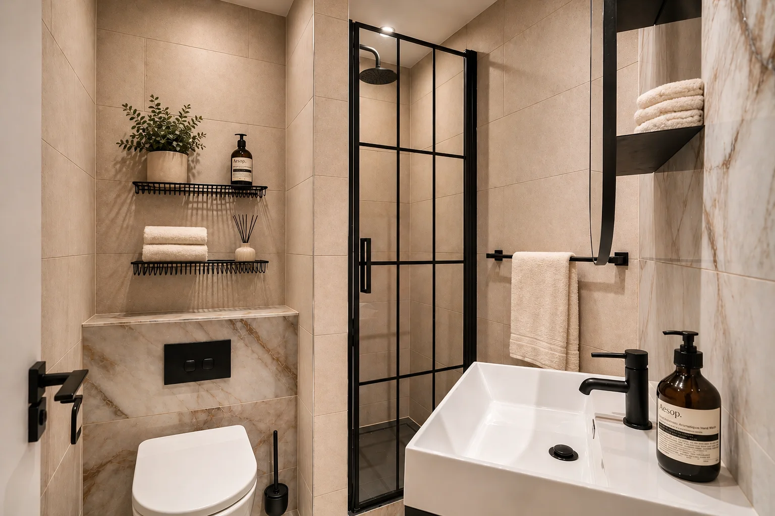 Shower room — Inverness Terrace