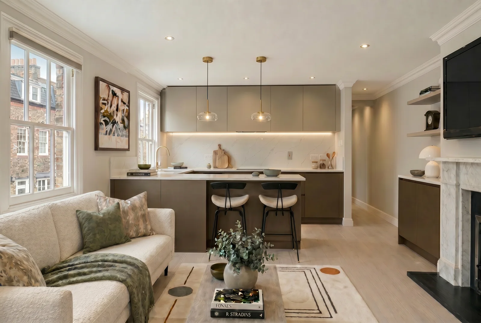Kitchen island — Inverness Terrace