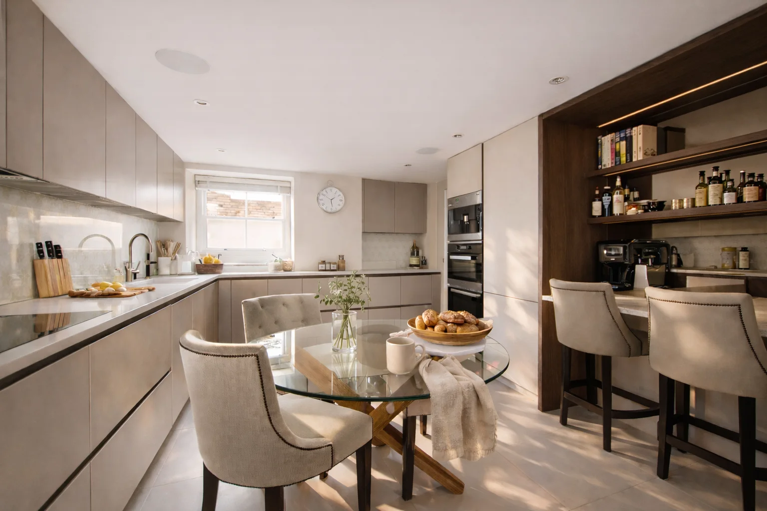 Kitchen & Breakfast Room — Lancaster Gate, London