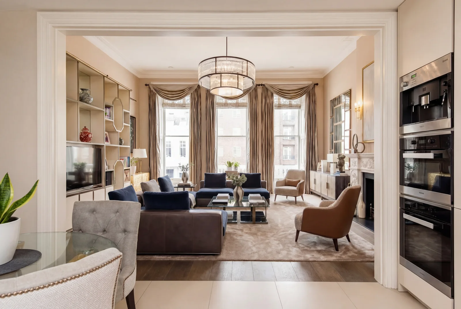 Reception — From Dining — Lancaster Gate, London