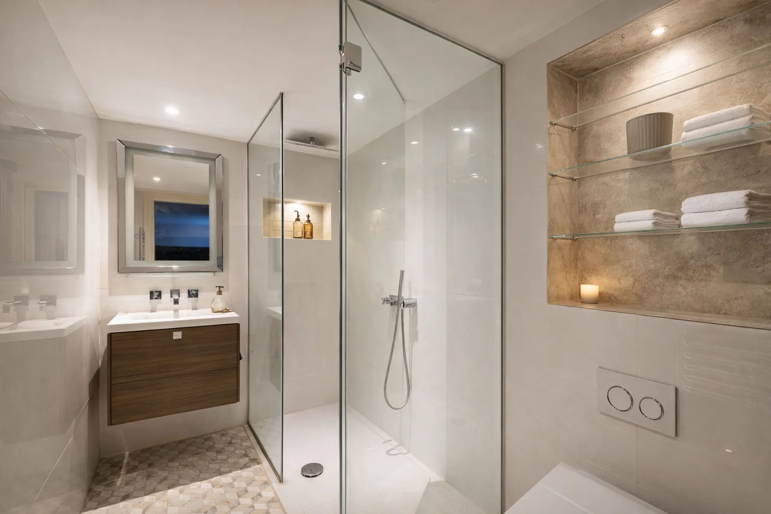 Shower Room — Lancaster Gate, London
