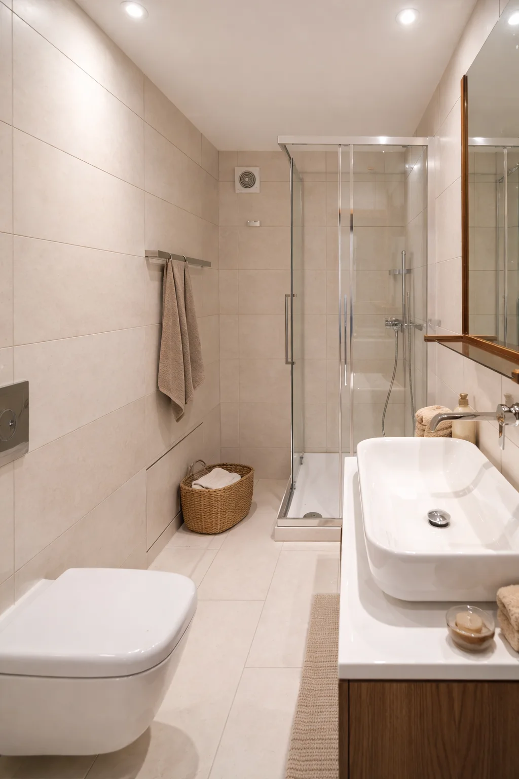 Guest Bathroom — Limassol Marina villa, Cyprus