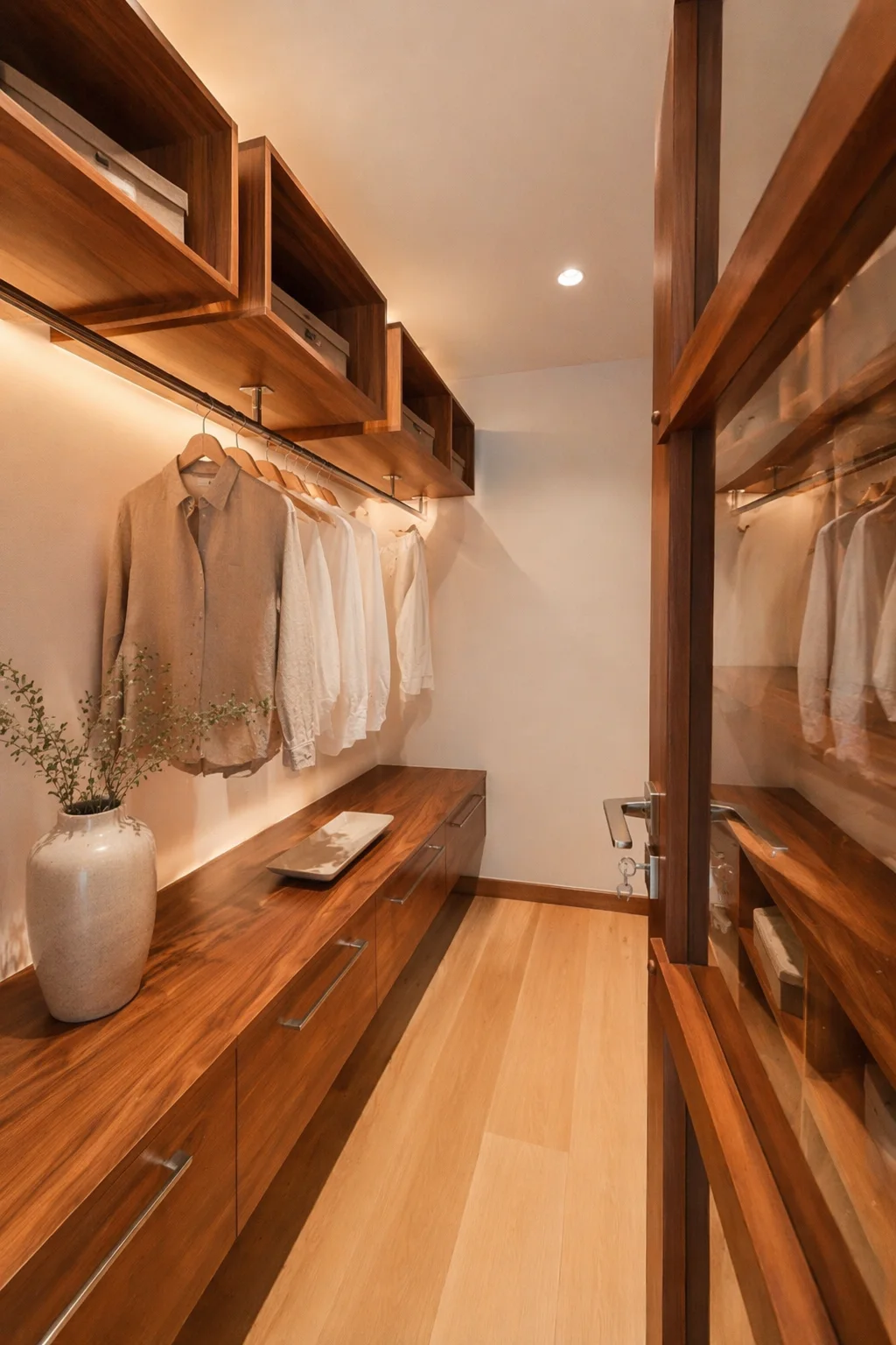 Bespoke Walk-In Wardrobe — Limassol Marina villa, Cyprus